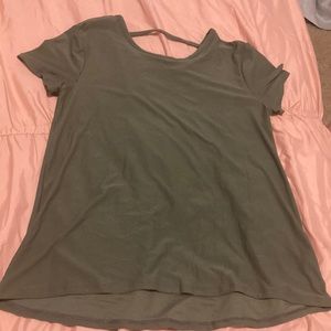 Green shirt